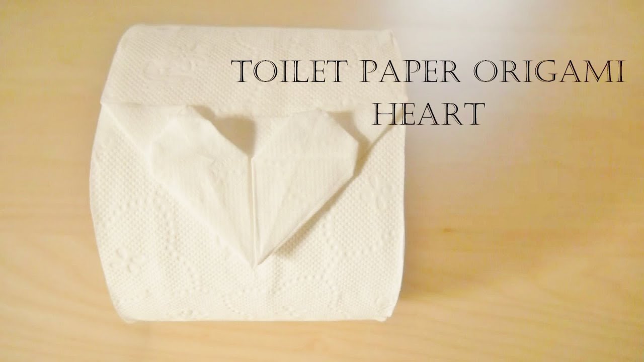 How to Make a Toilet Paper Heart