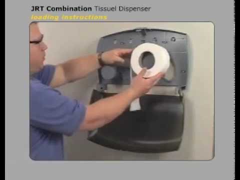 How to Open Kimberly Clark Toilet Paper Dispenser